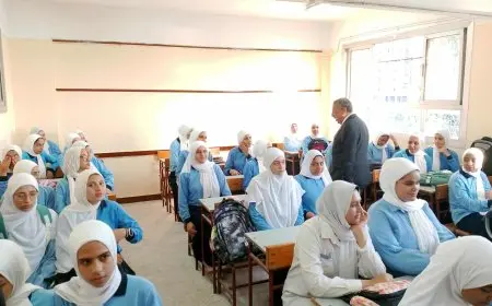 مدارس البحيرة تشهد حضورا مكثفا من الطلاب بمختلف المراحل التعليمية