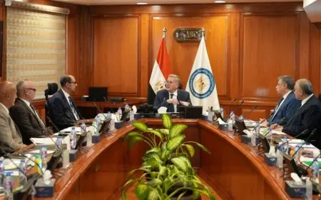 جهاز تنظيم سوق الغاز يناقش موضوعات استراتيجية لدعم التنافسية والصناعة