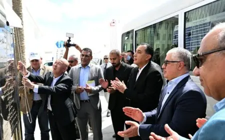 رئيس الوزراء يفتتح مصنع هنجشينج الصيني لتكنولوجيا المنسوجات باستثمارات قيمتها 70 مليون دولار