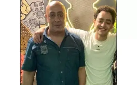 سيد أسامة يعلن وفاة والده: الله يرحمك يا بابا ويغفرلك يا حبيبي