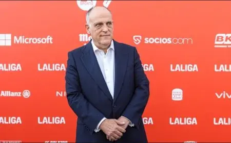 رئيس رابطة الدوري الإسباني: لن نمنع دخول أعلام فلسطين إلى ملاعبنا