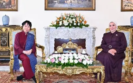 السيدة انتصار السيسي ترحب بقرينة رئيس سنغافورة: الزيارة تفتح آفاقا جديدة لتعزيز التعاون