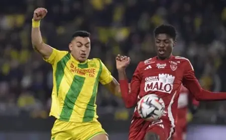 مصطفى محمد يقود هجوم نانت أمام رين في الدوري الفرنسي