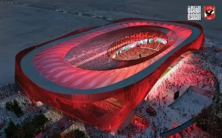 حفر 16 مترا.. الكشف عن تطورات العمل في ستاد الأهلي