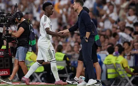 ألونسو يعلق على غضب فينيسيوس بعد استبداله أمام إسبانيول: ربما تسرعت قليلا