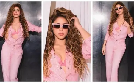 جمبسوت ونظارة شمس.. شاكيرا تنشر أحدث جلسة تصوير والجمهور يعلق:” شباب للأبد”