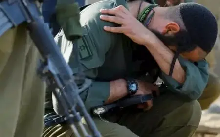 إصابة 8 جنود من لواء كفير إثر انقلاب مركبة عسكرية على مشارف غزة