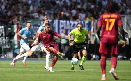روما يهزم لاتسيو في الديربي بالدوري الإيطالي