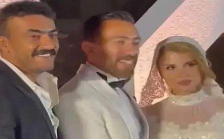 بحضور نجوم الفن.. الصور الأولى من حفل زفاف مخرج فهد البطل
