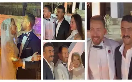 15 صورة لنجوم الفن في حفل زفاف مخرج فهد البطل
