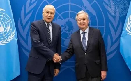 أبو الغيط يبحث مع جوتيريش آخر التطورات العالمية والإقليمية