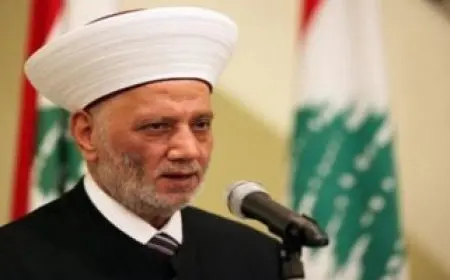 مفتي لبنان: العدو الإسرائيلي الإرهابي يمارس أبشع أنواع الإجرام
