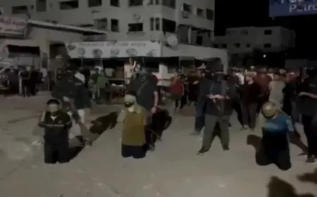 حماس تعدم 3 فلسطينين بتهمة التخابر مع إسرائيل- فيديو