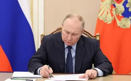 بوتين: روسيا تلتزم بمعاهدة الحد من الأسلحة النووية لمدة عام بعد انتهاء سريانها