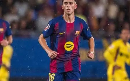 برشلونة يعلن إصابة فيرمين لوبيز ويحدد مدة غيابه