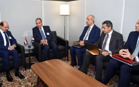 عبد العاطي يلتقي وزير خارجية الجمهورية اليمنية على هامش أعمال الجمعية العامة للأمم المتحدة