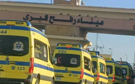 هيئة الإسعاف: تعاملنا مع نحو 7000 مصاب من غزة ونجحنا بإنعاش حالات توقف قلبها عند المعبر العام الماضي