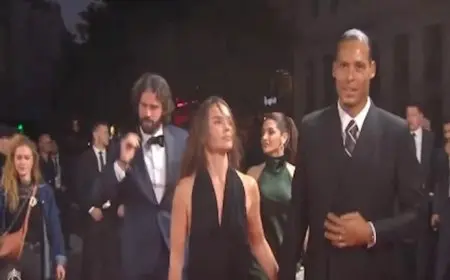 وصول نجمي ليفربول وزوجاتهم إلى حفل الكرة الذهبية (فيديو وصور)