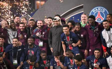 باريس سان جيرمان يتوج بجائزة أفضل نادٍ في العالم 2025