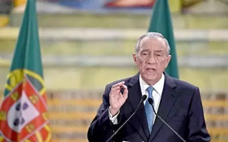 الرئيس البرتغالي: نعترف بالدولة الفلسطينية وحل الدولتين السبيل الوحيد للسلام