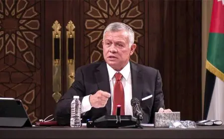 العاهل الأردني: حرب غزة يجب أن تنتهي.. وحل الدولتين سيحقق السلام في الشرق الأوسط