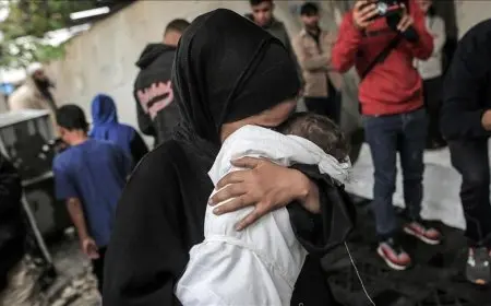 استشهاد 3 أطفال إثر سوء التغذية جنوب قطاع غزة