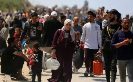 جيش الاحتلال: 640 ألف فلسطيني نزحوا من مدينة غزة