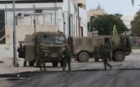 الضفة.. جيش الاحتلال الإسرائيلي يقتحم مدينة البيرة ويعتقل فلسطينيا