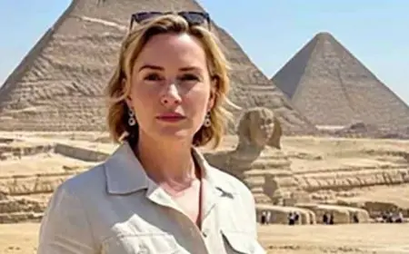 بعد صورها بالذكاء الاصطناعي.. كيت وينسلت تحسم الجدل حول تواجدها في مصر