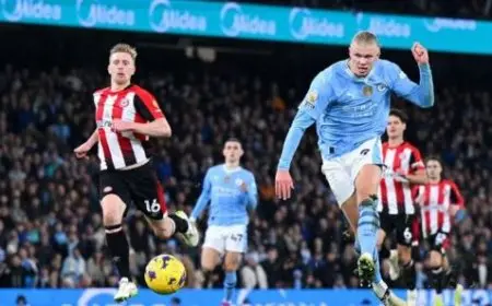 جوارديولا: لم نحسم مشاركة هالاند أمام هدرسفيلد