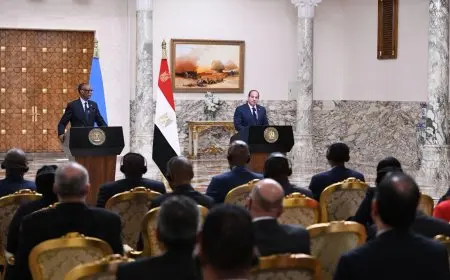 الرئيس السيسي: منفتحون على التعاون مع دول حوض النيل لإدارته بعيدا عن منطق الهيمنة أو الإضرار بمصالح أي طرف