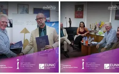 مهرجان القاهرة السينمائي يوقع اتفاقية تعاون مع اتحاد المعاهد الثقافية الأوروبية لدعم المواهب