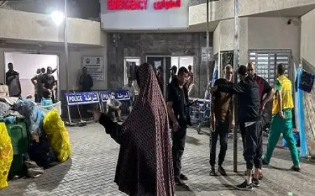 الهلال الأحمر: الاحتلال يعطل محطة أكسجين مستشفى القدس بغزة وتغلق مداخله