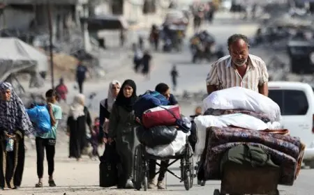 الأونروا: فلسطينية تبلغ أكثر من 100 عام تنزح قسرا إلى جنوب غزة