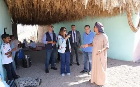 وزيرة التنمية المحلية توجه بتخصيص فرص إسكان اجتماعي لأهالي وادي مجيرح بدهب