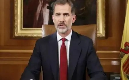 ملك إسبانيا: نقر بحق إسرائيل بالدفاع عن نفسها ونطالبها بوقف انتهاكاتها