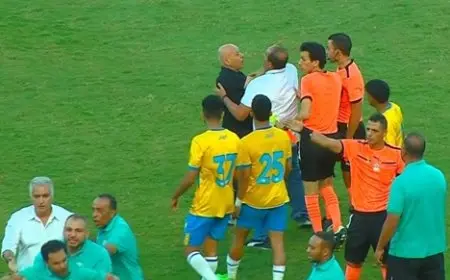 اعتراضات قوية وتلويح بالانسحاب في مباراة إنبي والإسماعيلي