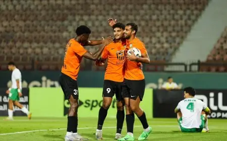 مصطفى شلبي وأحمد ياسر ريان يقودان هجوم البنك الأهلي أمام دجلة