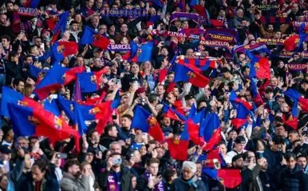 برشلونة يعلن نفاد تذاكر أعضائه قبل موقعة باريس سان جيرمان بدوري الأبطال