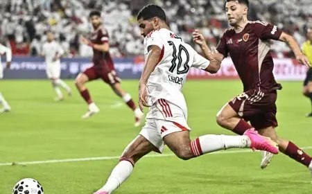 بمشاركة إبراهيم عادل وإصابة النني.. الجزيرة يخسر أمام الوحدة في ديربي أبو ظبي