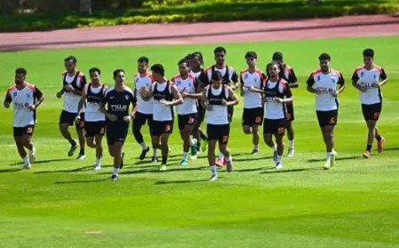 تدريبات استشفائية للأساسيين في الزمالك