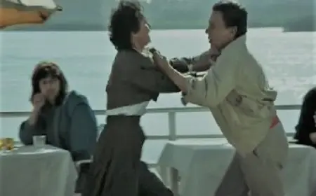 عايدة رياض عن مشهد مشاجرتها مع عادل إمام في فيلم اللعب مع الكبار: ضربنا بعض بجد
