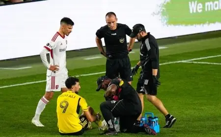 ضربة قوية.. وسام أبو علي يغيب 6 أسابيع عن الملاعب