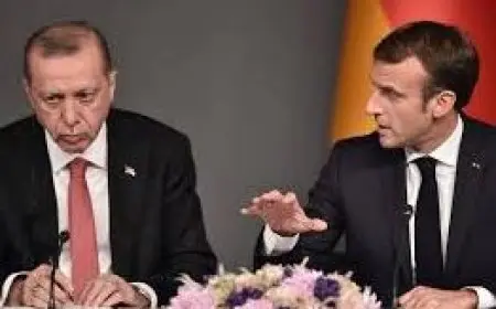 أردوغان لماكرون: الضغوط الدولية على نتنياهو لحل الدولتين قد تؤدي إلى نتائج