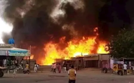 مقتل 15 سوداني جراء غارة نفذها الدعم السريع على سوق بالفاشر