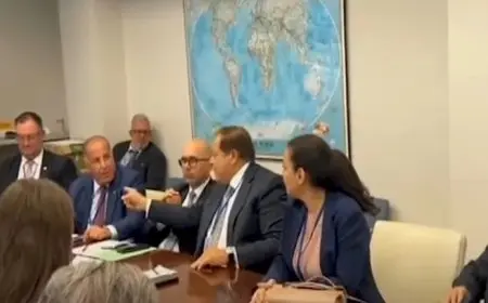 ابو العينين يشن هجومًا على وفد إسرائيلي خلال اجتماع لبرلمان البحر المتوسط – فيديو