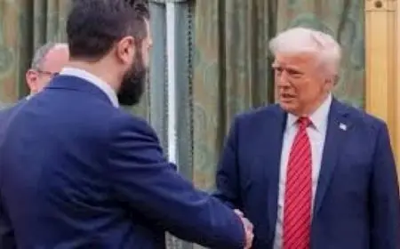 بحضور ميلانيا ترامب.. الرئيس الأمريكي يلتقي أحمد الشرع في نيويورك