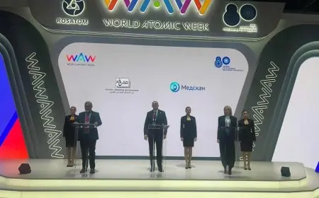 انطلاق فعاليات أسبوع الذرة العالمي والاحتفال بالذكرى الـ80 للصناعة النووية الروسية