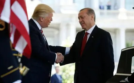 ترامب يستقبل الرئيس التركي في البيت الأبيض