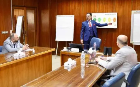 التنظيم والإدارة يستقبل وفدا من هيئة الخدمة والإدارة العامة بالأردن